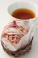 有機栽培茶 桜のモンブラン
