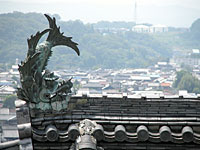 上野城 しゃちほこ