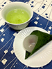 有機番茶 水まんじゅう